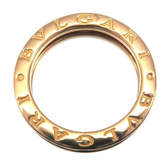 Bulgari B-Zero1 Full Diamond Yellow Gold Ring Sz. US 6