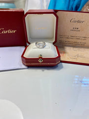 Cartier Mini Love Ring 18KT White Gold #50/ US 5 -5.5