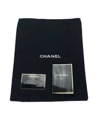 Vintage CHANEL Black Lambskin Gold Hardware Medium Double Flap Bag