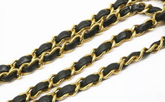 CHANEL Double Flap 23 Gold Hardware Lambskin Shoulder Bag