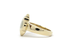 Van Cleef & Arpels Mother of Pearl Pure Alhambra 18Kt Yellow Gold Ring