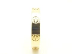 Cartier Wedding (Mini) Love Ring 18KT Yellow Gold Size 54/ 6.5