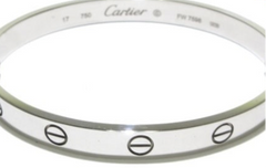 Cartier 18KT White Gold Love Bracelet #17