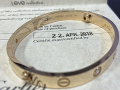 Cartier Love Bracelet Diamond 18KT Pink Gold #16