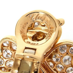 Van Cleef & Arpels Cosmos Diamond Earrings Clips