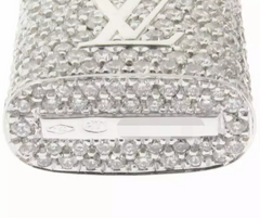 Louis Vuitton Diamond Paved Lockit Pendentiff Necklace