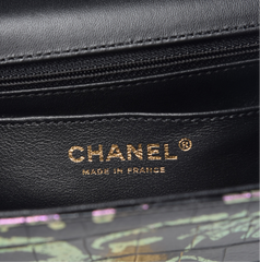 CHANEL Graffiti 2.55 Reissue Crocodile Mini Flap Bag