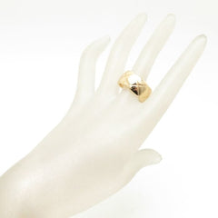 CHANEL Matelasse CoCo Crush Quilted 18KT Yellow Gold Ring 7.5