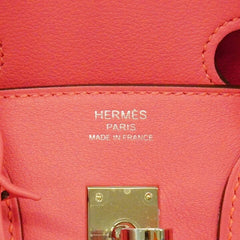 Hermès Birkin 25 Rose Azalea Swift PHW Handbag