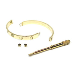 Cartier Yellow Gold Love Bracelet Sz #16