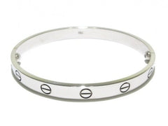 Cartier 18KT White Gold Love Bracelet #17