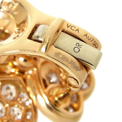 Van Cleef & Arpels Cosmos Diamond Earrings Clips