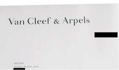 Van Cleef & Arpels Coral Diamond Papillon Butterfly Lucky Pendant Necklace