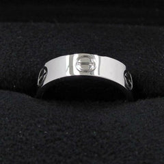 Cartier Love Ring 18KT White Gold #54/ US 6.5