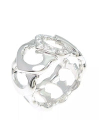 Cartier Ce de Cartier 2C Diamond 18KT Gold Ring #55