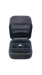 Tiffany & Co. PT950 Diamond Sentimental Heart Ring Sz 5