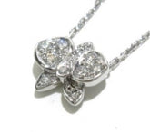 Cartier Caresse de Orchidees 18KT White Gold Necklce
