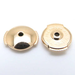 Cartier Double C de Cartier Logo Diamond Rose Gold Dangle Earrings