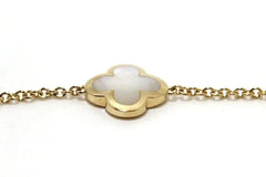 Van Cleef & Arpels Pure Alhambra Mother of Pearl 9 Motif Necklace