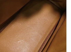 Hermès Birkin 32 Golden Brown Togo Leather Bag
