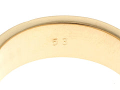 Cartier 18Kt Yellow Gold Love Ring Size 53