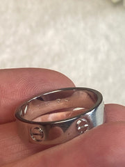 Cartier Platinum Love Ring Size 61