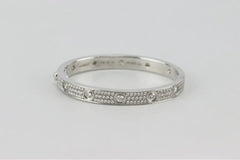 Cartier Full Diamond-Paved 18KT White Gold Love Bracelet, Size 16