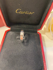 Cartier Wedding Love Ring 18KT White Gold #49/ US 5