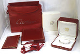 Cartier 18KT White Gold Love Bracelet Size 17