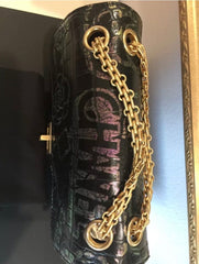 CHANEL Graffiti 2.55 Reissue Crocodile Mini Flap Bag