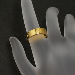 Cartier 18KT Yellow Gold Love Ring Size #52/ 6