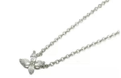 Tiffany & Co. Diamond Pt950 Platinum Mini Victoria Necklace