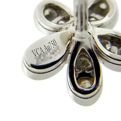 Van Cleef & ArpelsSocrate Diamond 18KT White Gold Earrings