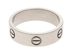 Cartier 18KT White Gold Love Ring Size 62