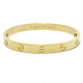 Cartier 18KT Yellow Gold Love Bracelet Size 16