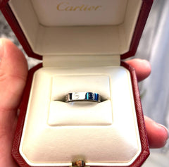 Cartier Mini Love Ring 18KT White Gold #50/ US 5 -5.5