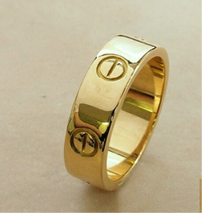 Cartier 18KT Yellow Gold Love Ring Size 58/ US 8