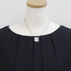 Van Cleef & Arpels Cosmos Diamond 18KT White Gold Necklace