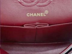 CHANEL Black Lambskin GHW Double Flap Bag