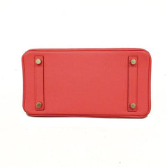 Hermès Birkin 25 Rose Azalea Swift PHW Handbag