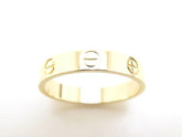 Cartier Wedding (Mini) Love Ring 18KT Yellow Gold Size 54/ 6.5