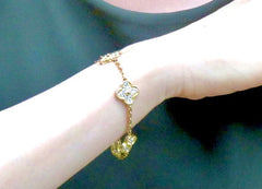 Van Cleef & Arpels Diamond Vintage Alhambra Bracelet
