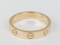 Cartier wedding / Mini Love Ring 18KT Yellow Gold #52/ 6