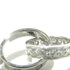Cartier Diamond Baby 18KT White Gold Love Necklace