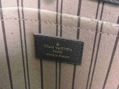 Louis Vuitton Black Empriente Monogram Montaigne Handbag