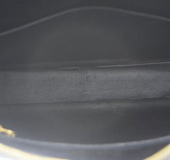 CHANEL Turn Lock Black Lambskin Tote Handbag