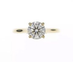 Cartier VVS1 0.81ct Diamond 1895 Solitaire Engagement/ Wedding Ring Sz 5.5