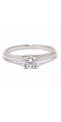 Cartier .40ct Diamond PT950 Wedding/ Engagement Ring