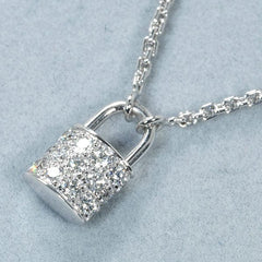 Louis Vuitton Diamond Paved 18KT Gold Necklace