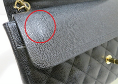 CHANEL Black Caviar GHW Double Flap Bag